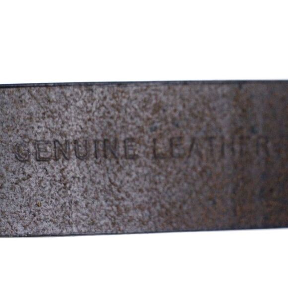 Jenny and The Boys BLACK GENUINE LEATHER 1 1/8"Wd CASUAL WOMEN'S BELT Sz S (B22 - Picture 8 of 14